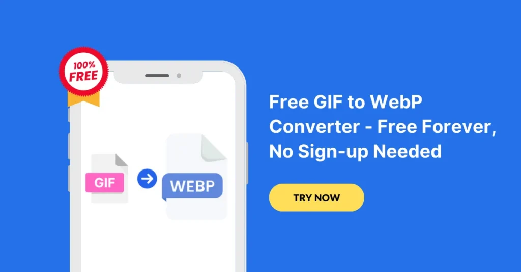 1 Free GIF to WebP Converter - Free Forever, No Sign-up Needed